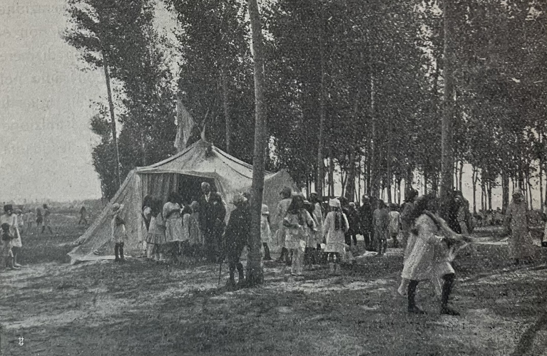 Colonie dell’Opera pia Colonie cremonesi del Po, 1920 (<i>Relazioni e rendiconto dell’anno 1920</i>, Tipografia Cooperativa operaia, Cremona 1921)